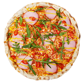 Пицца Руккола и крудо